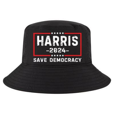 Kamala Harris Harris 2024 Us Flag Democratic President Cool Comfort Performance Bucket Hat