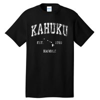 Kahuku Hawaii Hi Vintage Athletic Sports Design Tall T-Shirt