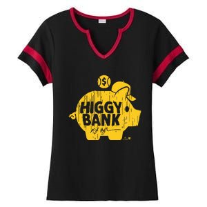 Kyle Higashioka Higgy Bank San Diego Baseball Ladies Halftime Notch Neck Tee