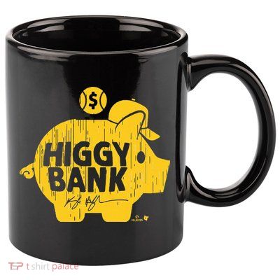 Kyle Higashioka Higgy Bank San Diego Baseball 11oz C Handle Ceramic Mug