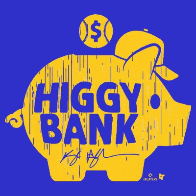 Kyle Higashioka Higgy Bank San Diego Baseball T-Shirt