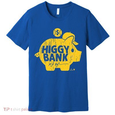 Kyle Higashioka Higgy Bank San Diego Baseball Premium T-Shirt