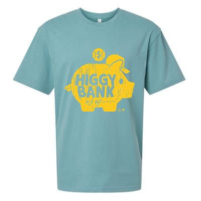 Kyle Higashioka Higgy Bank San Diego Baseball Sueded Cloud Jersey T-Shirt