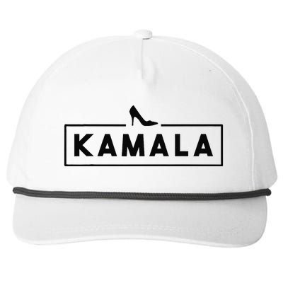 Kamala Harris High Heels Pump Shoe Snapback Five-Panel Rope Hat