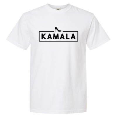 Kamala Harris High Heels Pump Shoe Garment-Dyed Heavyweight T-Shirt