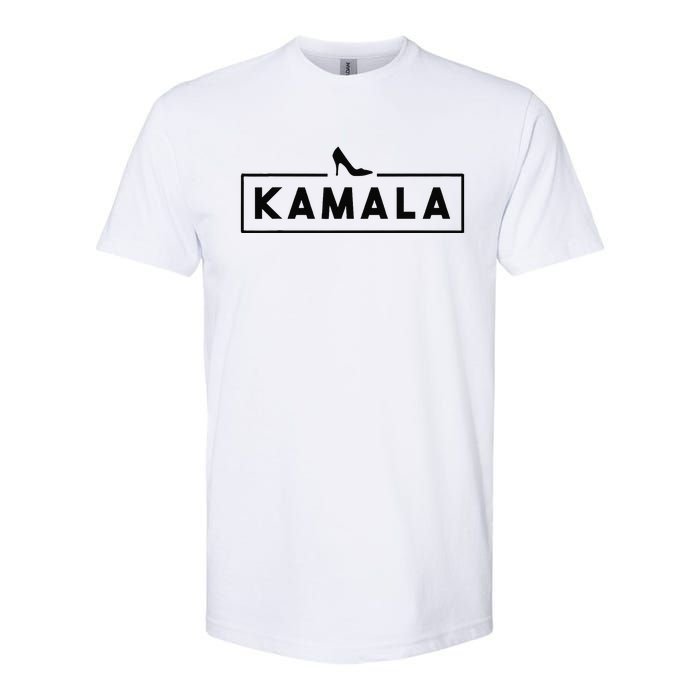 Kamala Harris High Heels Pump Shoe Softstyle CVC T-Shirt