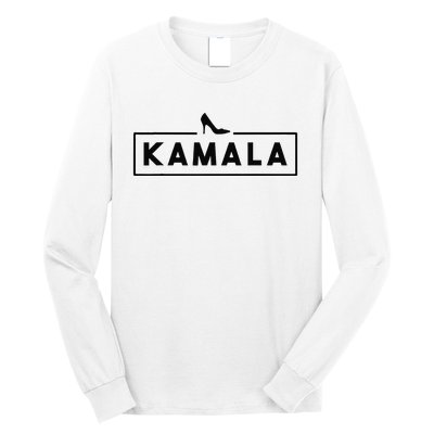 Kamala Harris High Heels Pump Shoe Long Sleeve Shirt