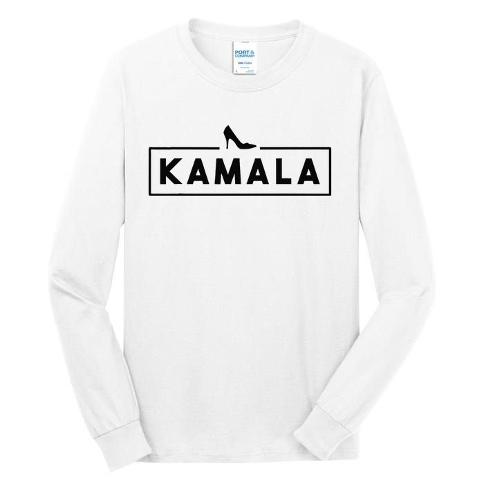 Kamala Harris High Heels Pump Shoe Tall Long Sleeve T-Shirt