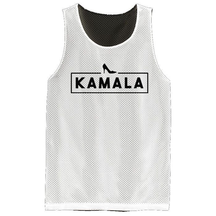 Kamala Harris High Heels Pump Shoe Mesh Reversible Basketball Jersey Tank