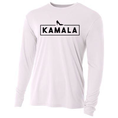 Kamala Harris High Heels Pump Shoe Cooling Performance Long Sleeve Crew