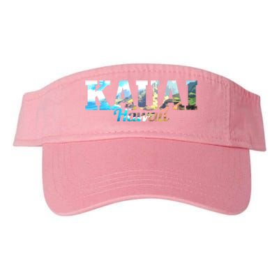 Kauai Hawaii Hawaiian Islands Surf Surfing Surfer Gift Cute Gift Valucap Bio-Washed Visor