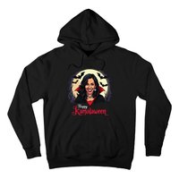 Kamala Harris Happy Kamalaween Pumpkin Ghost Vote Hoodie