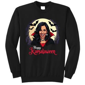 Kamala Harris Happy Kamalaween Pumpkin Ghost Vote Sweatshirt