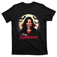 Kamala Harris Happy Kamalaween Pumpkin Ghost Vote T-Shirt