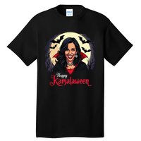 Kamala Harris Happy Kamalaween Pumpkin Ghost Vote Tall T-Shirt