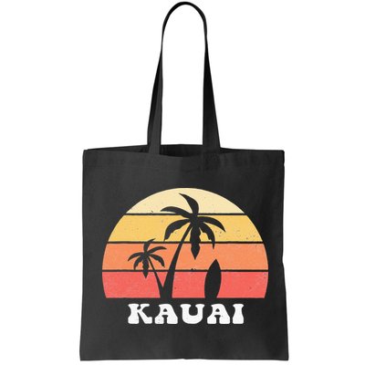 Kauai Hawaii HI Hawaiian Island Palm Tree 70s 80s Retro Surf Bag