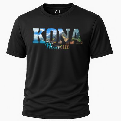 Kona Hawaii Hawaiian Islands Surf Surfing Surfer Gift Performance Shirt