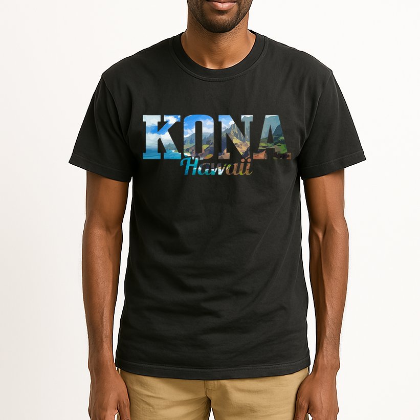 Kona Hawaii Hawaiian Islands Surf Surfing Surfer Gift Tall T-Shirt