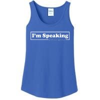 Kamala Harris IM Speaking For Her Cool Gift Ladies Essential Tank