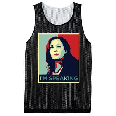 Kamala Harris Im Speaking Quote Mesh Reversible Basketball Jersey Tank