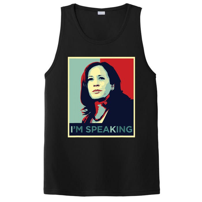 Kamala Harris Im Speaking Quote PosiCharge Competitor Tank