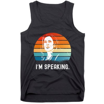 Kamala Harris IM Speaking Madam Vice President Tank Top