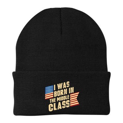 Kamala Harris I Was Born In Middle Class Family Vote Kamala Knit Cap Winter Beanie