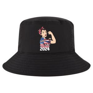 Kamala Harris Inspired Strength Graphic Cool Comfort Performance Bucket Hat