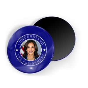 Kamala Harris I Understand The Assignment 2024 Election Emblem Magnet