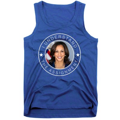 Kamala Harris I Understand The Assignment 2024 Election Emblem Tank Top