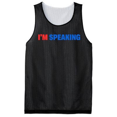 Kamala Harris Im Speaking 2024 Vp Debate Quote Mesh Reversible Basketball Jersey Tank