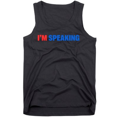 Kamala Harris Im Speaking 2024 Vp Debate Quote Tank Top