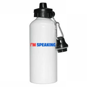 Kamala Harris Im Speaking 2024 Vp Debate Quote Aluminum Water Bottle