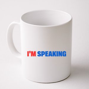 Kamala Harris Im Speaking 2024 Vp Debate Quote Coffee Mug