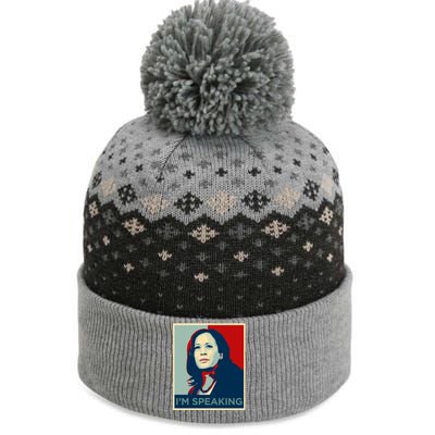 Kamala Harris Im Speaking Quote Joe Biden 2020 The Baniff Cuffed Pom Beanie