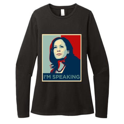 Kamala Harris Im Speaking Quote Joe Biden 2020 Womens CVC Long Sleeve Shirt