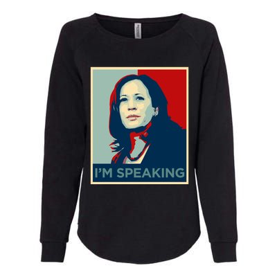 Kamala Harris Im Speaking Quote Joe Biden 2020 Womens California Wash Sweatshirt