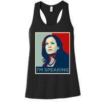 Kamala Harris Im Speaking Quote Joe Biden 2020 Women's Racerback Tank