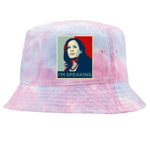 Kamala Harris Im Speaking Quote Joe Biden 2020 Tie-Dyed Bucket Hat