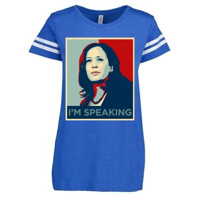 Kamala Harris Im Speaking Quote Joe Biden 2020 Enza Ladies Jersey Football T-Shirt