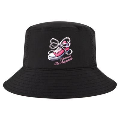 Kamala Harris I Understand The Assignment Shoes Pearl Cool Comfort Performance Bucket Hat
