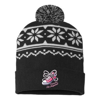 Kamala Harris I Understand The Assignment Shoes Pearl USA-Made Snowflake Beanie