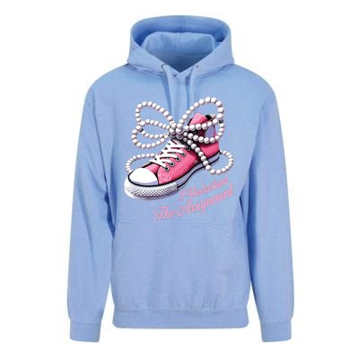 Kamala Harris I Understand The Assignment Shoes Pearl Unisex Surf Hoodie