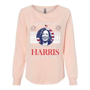 Kamala Harris Inauguration Day 2025 Madam 47th President 47 Womens California Wash Sweatshirt