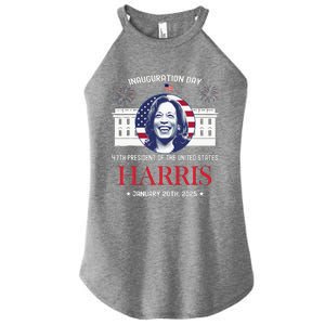 Kamala Harris Inauguration Day 2025 Madam 47th President 47 Women's Perfect Tri Rocker Tank