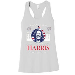 Kamala Harris Inauguration Day 2025 Madam 47th President 47 Women's Racerback Tank