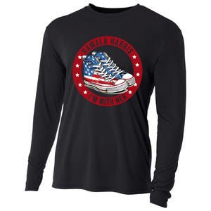 Kamala Harris Im With Her Patriotic Cooling Performance Long Sleeve Crew