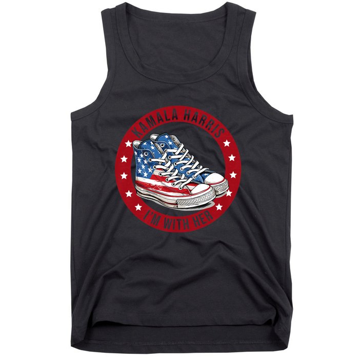 Kamala Harris Im With Her Patriotic Tank Top