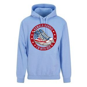 Kamala Harris Im With Her Patriotic Unisex Surf Hoodie