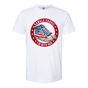 Kamala Harris Im With Her Patriotic Softstyle CVC T-Shirt